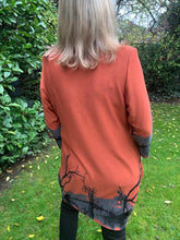 Load image into Gallery viewer, Snood tree print dress