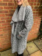 Load image into Gallery viewer, Grey boucle coat
